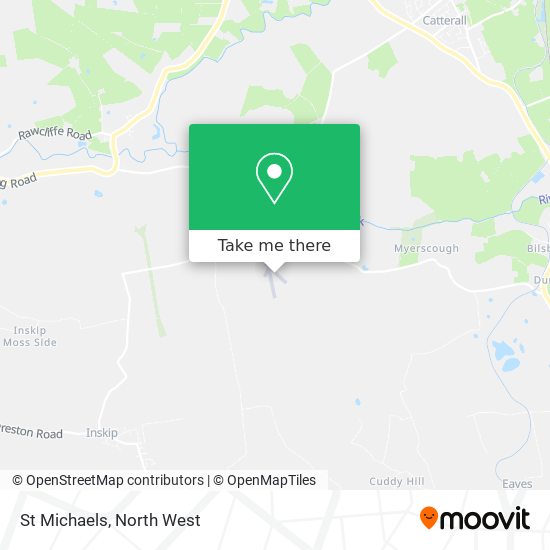 St Michaels map