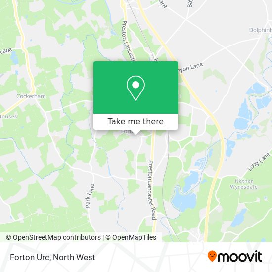 Forton Urc map