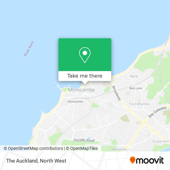 The Auckland map