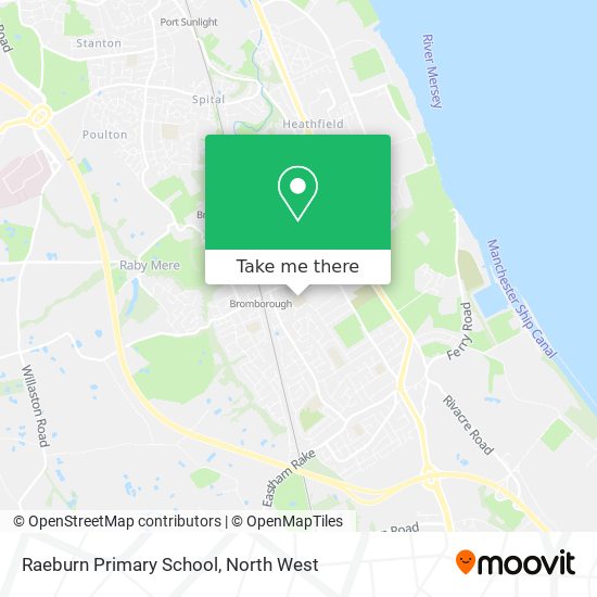 Raeburn Primary School map