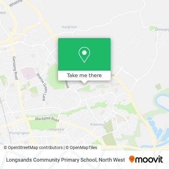 Longsands Community Primary School map