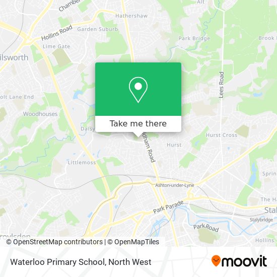 Waterloo Primary School map
