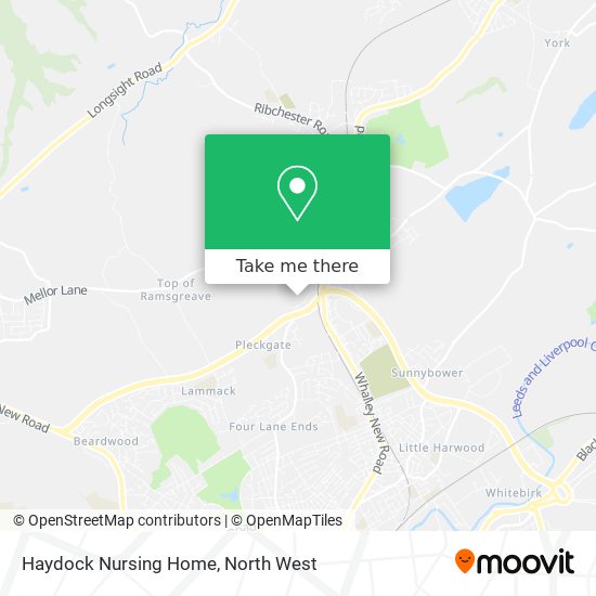 Haydock Nursing Home map