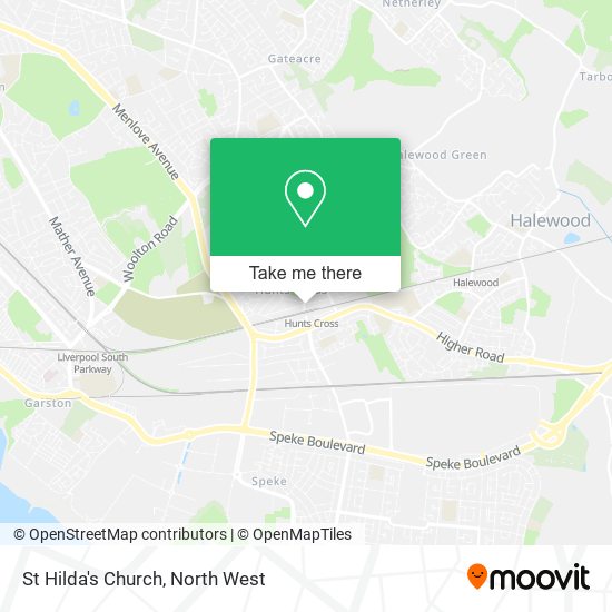 St Hilda's Church map
