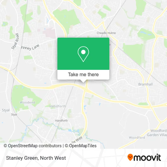 Stanley Green map