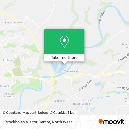 Brockholes Visitor Centre map