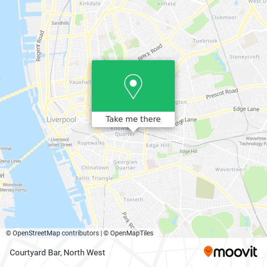 Courtyard Bar map