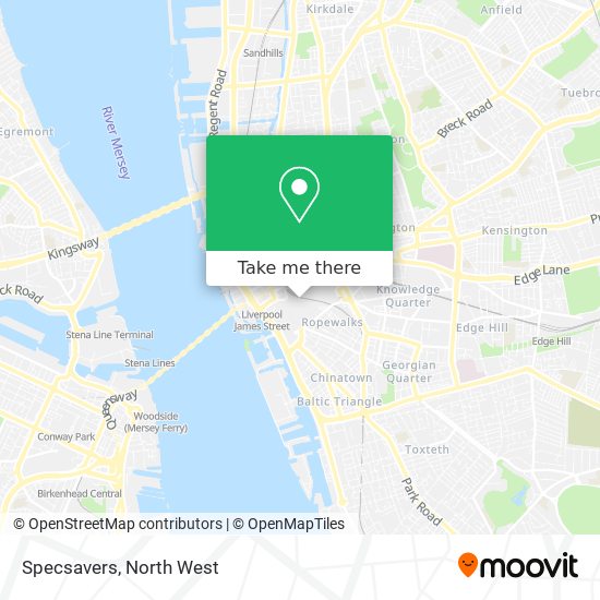 Specsavers map