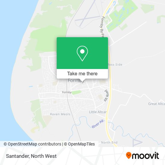 Santander map