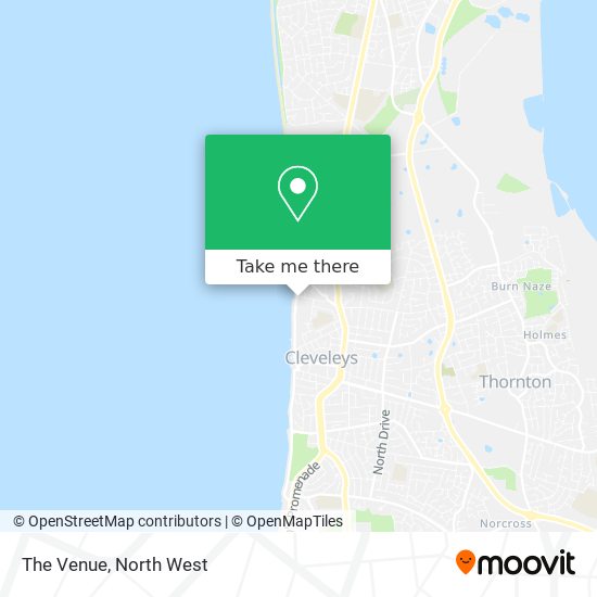 The Venue map