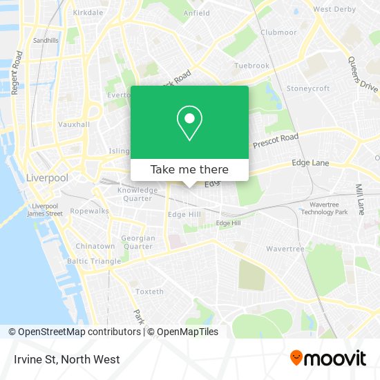 Irvine St map