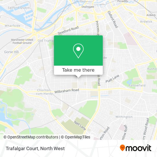 Trafalgar Court map