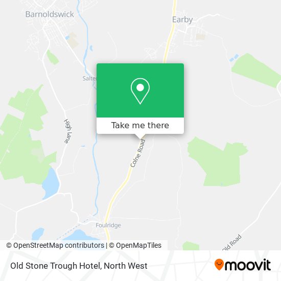 Old Stone Trough Hotel map