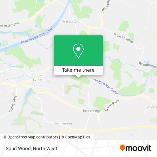 Spud Wood map