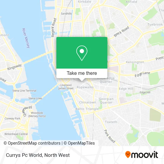 Currys Pc World map