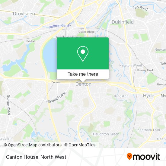 Canton House map