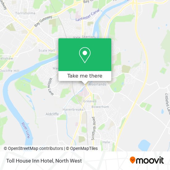 Toll House Inn Hotel map