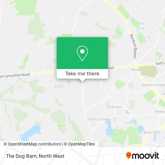 The Dog Barn map