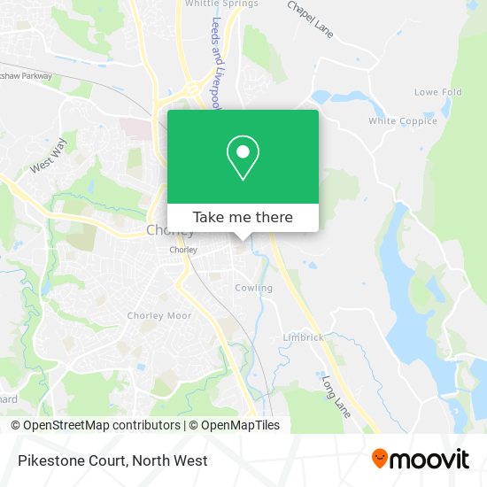 Pikestone Court map