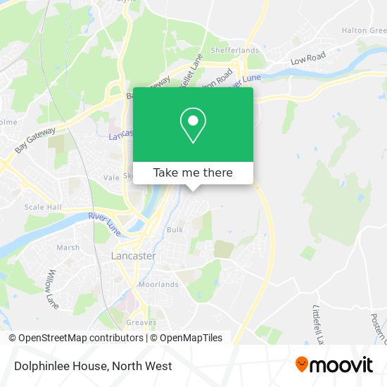 Dolphinlee House map