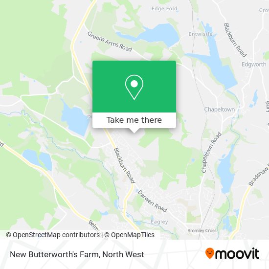 New Butterworth's Farm map