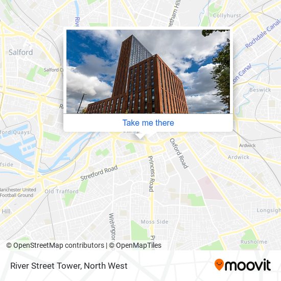 River Street Tower map