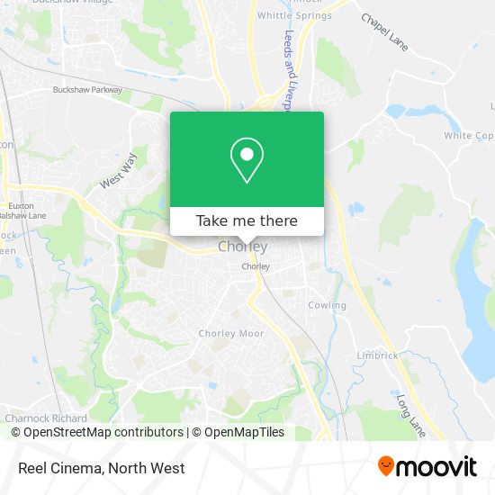 Reel Cinema map