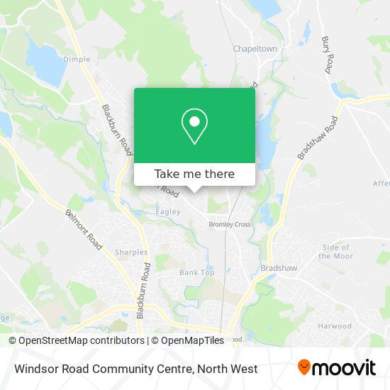 Windsor Road Community Centre map