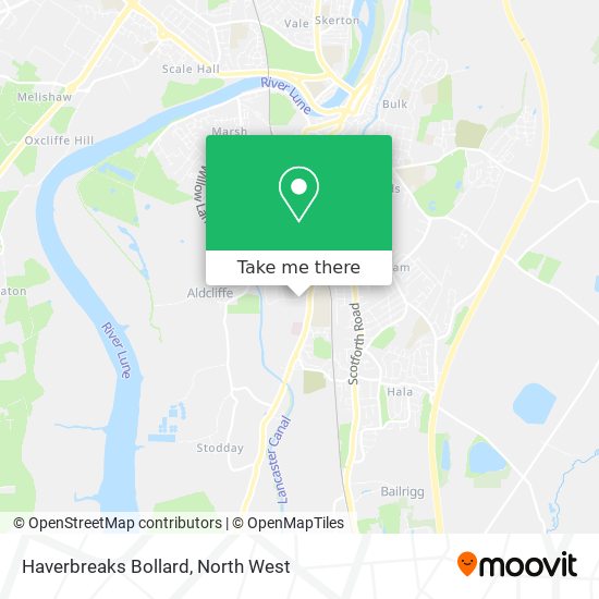 Haverbreaks Bollard map