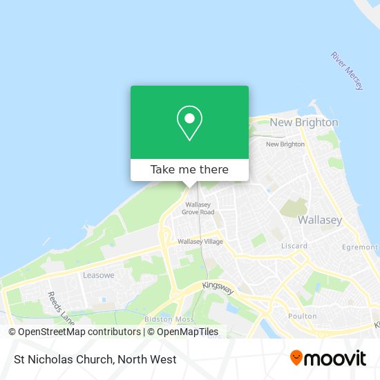 St Nicholas Church map
