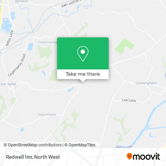 Redwell Inn map