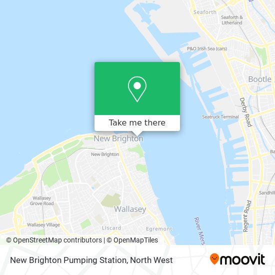 New Brighton Pumping Station map