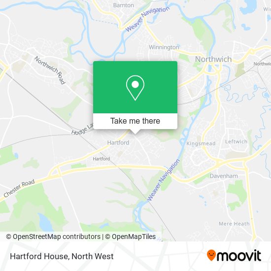 Hartford House map
