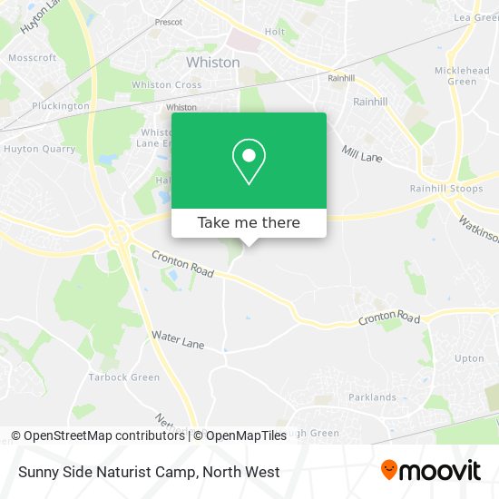 Sunny Side Naturist Camp map