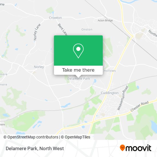 Delamere Park map