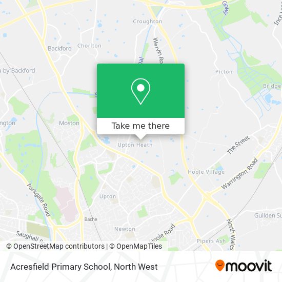 Acresfield Primary School map