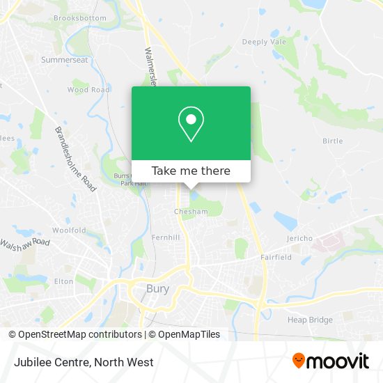 Jubilee Centre map