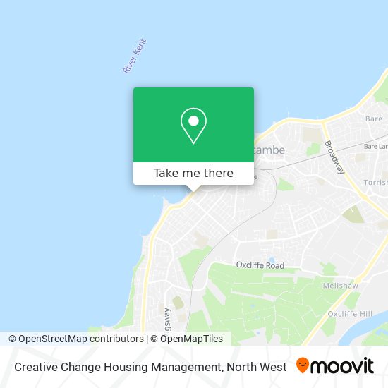 Creative Change Housing Management map