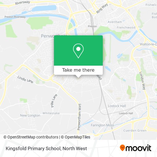Kingsfold Primary School map