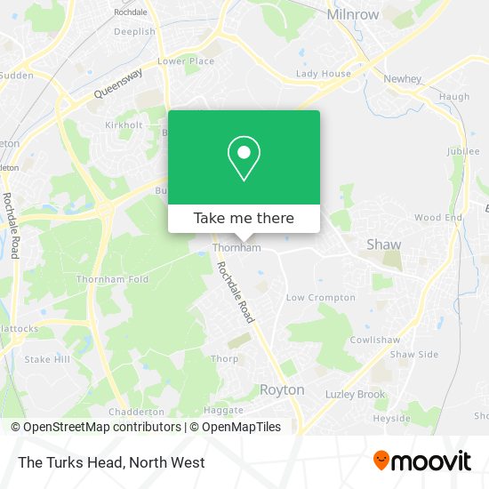 The Turks Head map
