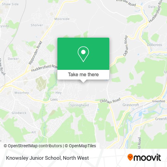 Knowsley Junior School map