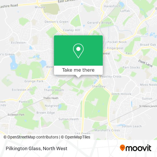 Pilkington Glass map