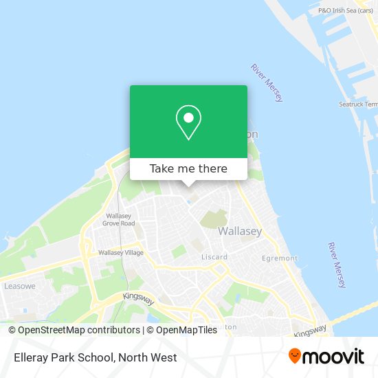 Elleray Park School map