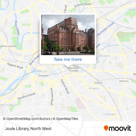 Joule Library map