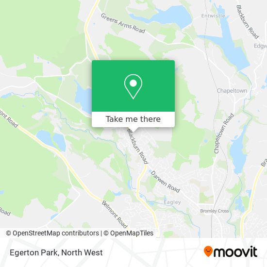 Egerton Park map