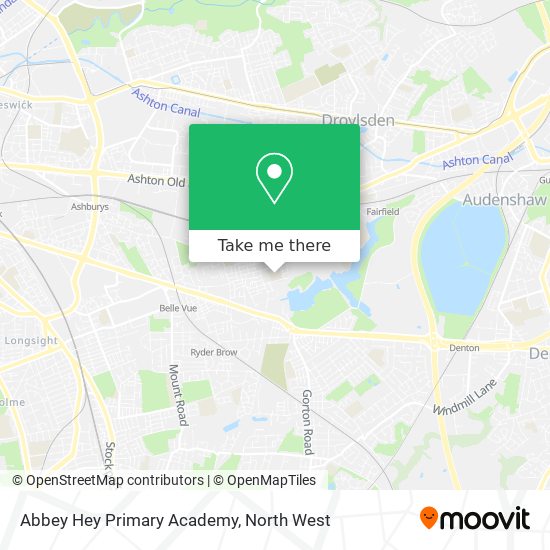 Abbey Hey Primary Academy map