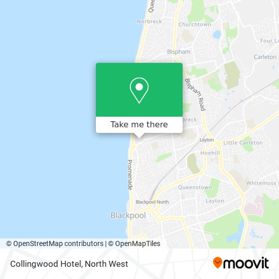 Collingwood Hotel map