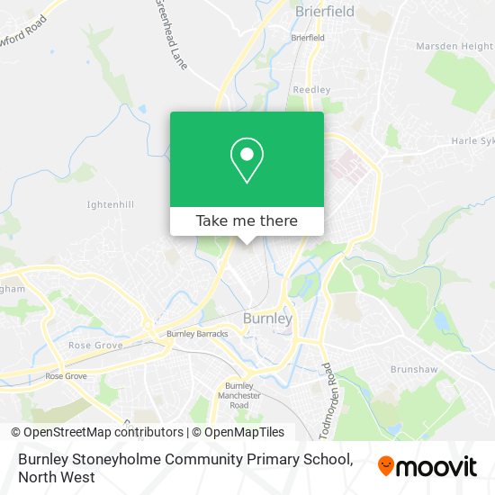 Burnley Stoneyholme Community Primary School map