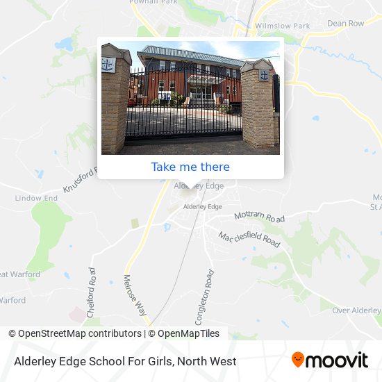 Alderley Edge School For Girls map