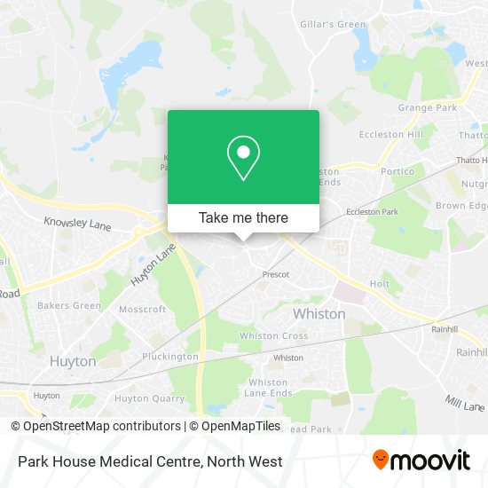 Park House Medical Centre map